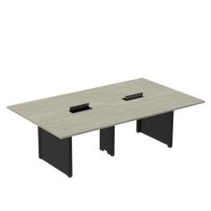 Mesa de Reunião 2400x1400 Mrcpb2414pp Nogueira Casablanca