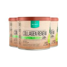 Kit 5 Collagen Renew Colágeno Hidrolisado Limão Nutrify 300g