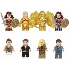 Bonecos Blocos De Montar Mulher Maravilha 1984 Filme Dc