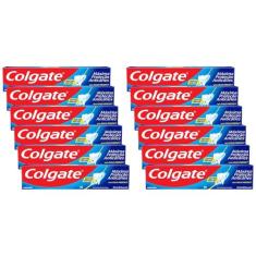 Kit 12 Creme Dental Colgate Anticáries Tamanho Família 180g