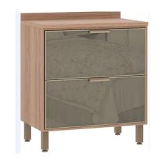 Balcão Luciane Yara 80cm 2 Gavetas