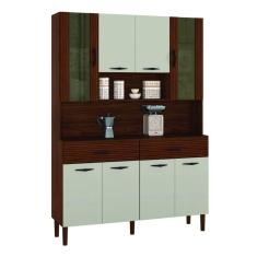 Armário de Cozinha Completa 8 Portas 2 Gaveta Golden Kits Paraná 