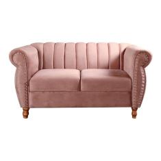 Sofá Realeza Namoradeira Chesterfield Decoração Vintage Retrô