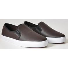 Tênis Casual Iate Slip on Sem Cadarço Calce Facil Macio Confort F-Feminino