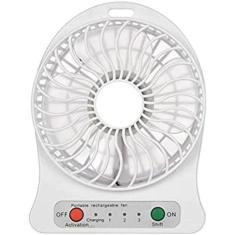 Ventilador De Mesa Portátil Recarregável Usb Luatek Ls902