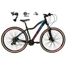 Bicicleta Feminina Aro 29 Ksw Mwza Alumínio Câmbio Shimano Alívio e Al