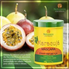 Máscara De Hidratação Reconstrução De Maracujá 1kg Natureza - Natureza