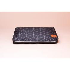 Almofada para Cachorro Mabuu Pet - Linhas Geométricas Preta - P