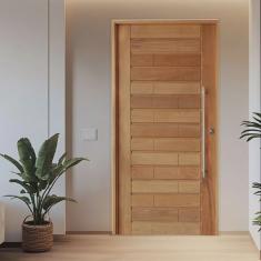 Porta Pivotante Roma Tauari Batente 14 Puxador Tubo 800cm 110 X 210cm Direito Rodam