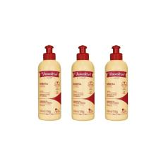 Creme Para Pentear Yamasterol 200G Babosa - Kit Com 3Un