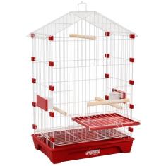 Gaiola Grande Para Calopsita Aves Mansas Com Acessórios - Gaiolas Quat