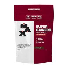 Super Gainers (3kg) - Sabor Chocolate, Max Titanium