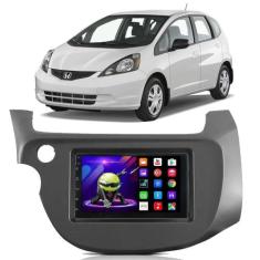 Kit Multimídia Android Honda Fit 2009 2010 2011 2012 2013 2014 2 Din 7