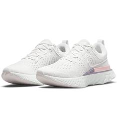 Nike Tênis feminino React Infinity Run Flyknit 2, Platinum Mutint/Barely Green, 42 BR