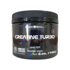 Creatine Turbo Monohidratada - 150G Sem Sabor - Black Skull