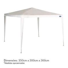 Gazebo Ráfia 2,4m X 3m Branco Mor