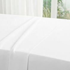 Lençol de Cima Solteiro c/ Bainha Percal 200 Fios 100% Algodão - RAFAL