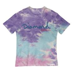 Camiseta Diamond OG Script Tie Dye Masculina-Masculino