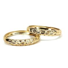 Anel de ouro 18k aparador diamantado - Elegancy Joias, 22