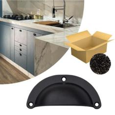 Puxadores móveis Puxador Concha Colonial Puxador de armário Kit Com 8 