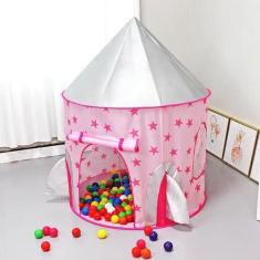 Barraca Infantil Principe Foguete Cabana Tenda - PRO BABY, Rosa