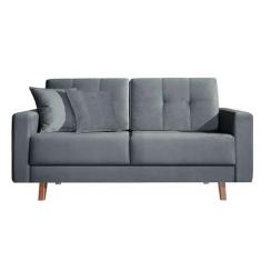 Sofá 2 Lugares Acqua 412 Cinza - Mobly