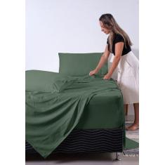 Lençol De Solteiro Avulso Com Elástico 600 Fios Egipicios - Outcasa co