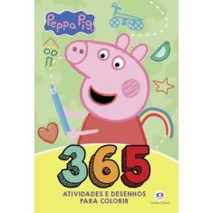Livro - Peppa Pig - 365 Atividades e Desenhos para Colorir