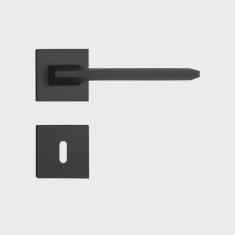 Fechadura Sara Preto Texturizado Interna