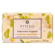Sabonete em Barra Vegetal Vyvedas Flor de Laranjeira 120g