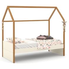 Cama Montessoriana Kids Liv Off White Freijó - Matic