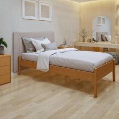 Cama Solteiro Turca Slim em Madeira Maciça - Josandro