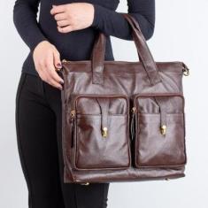 Bolsa de couro grande para notebook Jaque-Feminino