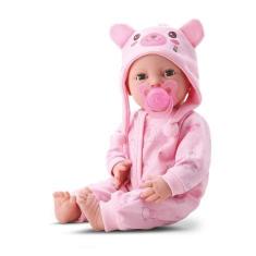 Boneca New Born Brincando De Pijama Divertoys