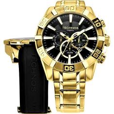 Relógio Technos, Pulseira de Aço, Adulto Unissex, Cor Da Caixa