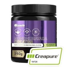 Creatina Creapure 250g Suplemento Em Pó - Growth Supplements