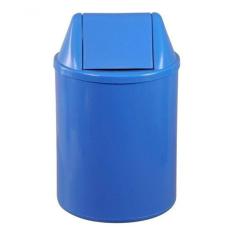 Lixeira Plástica Com Tampa Vai-vem 12 Litros Cor:branco