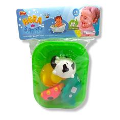 Kit Hora do Banho Bichinhos Multicor Zoop Toys