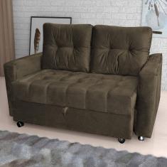 Sofá Cama Drika Turkey Marrom F444 - Matrix