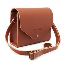 Bolsa Flap Feminina Casual Balada Alça Transversal Fecho Botão de Pressão Festa-Feminino