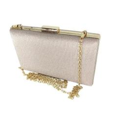 Bolsa feminina clutch festa brilho carteira de mão premium-Feminino