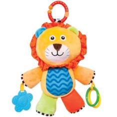 Pelúcia Treme-Treme Com Mordedor e Chocalho Atividades Móbile Bebê Inf