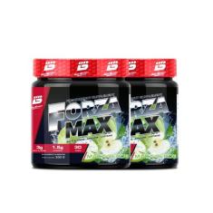 Kit 2x Pré-Treino Termogênico Forza Max 300g - Bio Sport USA, GG, MACA