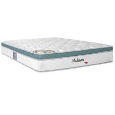 Colchão Casal Molas Ensacadas MasterPocket Meditare Euro Pillow (138x188x29) - Herval
