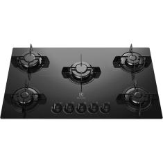 Cooktop à Gás Electrolux KE5GP 5 Bocas e Mesa em Vidro Temperado - Bivolt