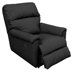 Poltrona Reclinável Elétrica com Controle Couro