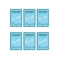 Sabonete Granado 90G Glicerina Tradicional-Kit C/6Un