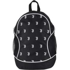 Mochila Ziper Duplo Juventus - Maccabi Art, Preto, Único