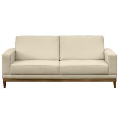 Sofá Living 145cm 2 Lugares Kayrós D05 Suede Bege - Mpozenato