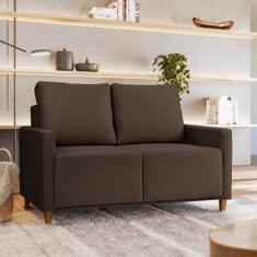 Sofá Angela 2 Lugares em Suede Yescasa